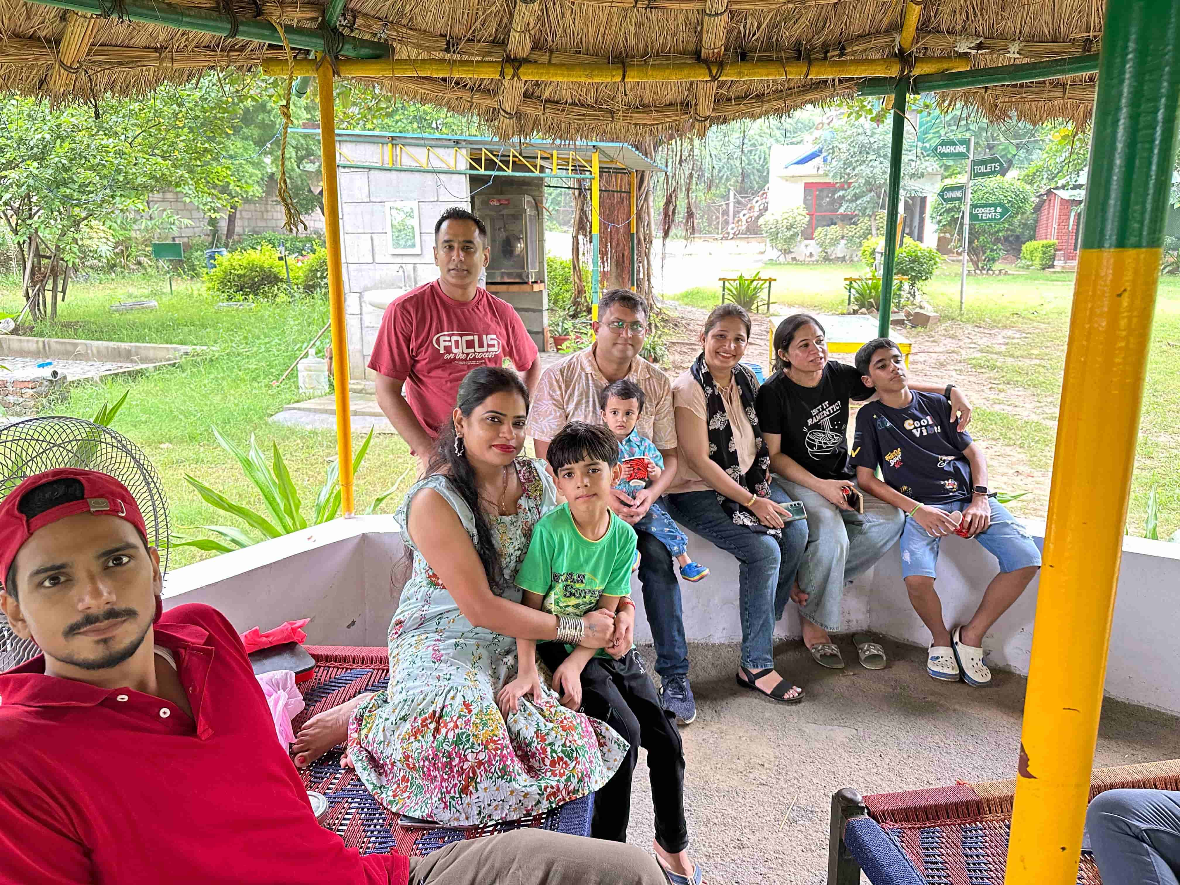 camp wild dhauj trip - 2024